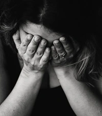 Mujer triste