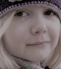 Niña llorando