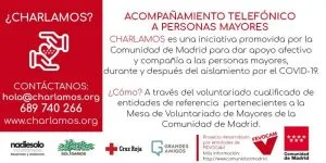 Charlamos Comunidad de Madrid